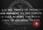 Image of Prince of Piedmont Italy, 1929, second 12 stock footage video 65675043283