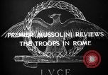 Image of Premier Benito Mussolini Italy, 1929, second 5 stock footage video 65675043286