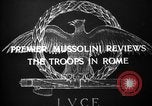 Image of Premier Benito Mussolini Italy, 1929, second 6 stock footage video 65675043286