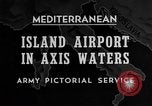 Image of United States airplane Mediterranean Sea, 1945, second 30 stock footage video 65675043287