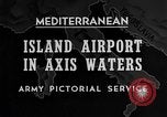 Image of United States airplane Mediterranean Sea, 1945, second 31 stock footage video 65675043287