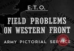 Image of Western Front snow scenes January 1945 in World War II Europe, 1945, second 3 stock footage video 65675043290