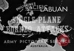 Immagine di B-24 kamikaze attaccano le raffinerie di petrolio e impianti di deposito Labuan Isola Borneo, 1944, secondo 8 filmato di repertorio 65675043293