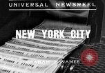 Image Normandie voyage inaugural New York City USA, 1935, de la seconde 1 séquences d'archives historiques vidéo 65675043309