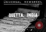 Image of Earthquake Quetta India, 1935, second 3 stock footage video 65675043312