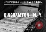Immagine di Città allagate Binghamton New York USA, 1935, secondo 3 filmato di repertorio 65675043313
