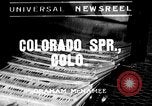 Standbild überfluteten Stadt Colorado Springs Colorado USA, 1935, aus Sekunde 1 historischem Filmmaterial Videoclip 65675043314