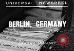 Standbild deutsche Soldaten Berlin Deutschland, 1935, aus Sekunde 1 historischem Filmmaterial Videoclip 65675043318