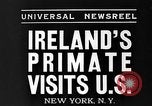 Image of Cardinal MacRory New York United States USA, 1935, second 8 stock footage video 65675043329