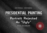 Standbild Präsident Johnson's Portrait Washington DC USA, 1967, aus Sekunde 20 historischem Filmmaterial Videoclip 65675043336