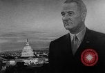 Standbild Präsident Johnson's Portrait Washington DC USA, 1967, aus Sekunde 26 historischem Filmmaterial Videoclip 65675043336