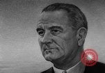 Standbild Präsident Johnson's Portrait Washington DC USA, 1967, aus Sekunde 42 historischem Filmmaterial Videoclip 65675043336
