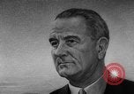Standbild Präsident Johnson's Portrait Washington DC USA, 1967, aus Sekunde 44 historischem Filmmaterial Videoclip 65675043336