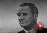 Standbild Präsident Johnson's Portrait Washington DC USA, 1967, aus Sekunde 45 historischem Filmmaterial Videoclip 65675043336