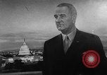 Standbild Präsident Johnson's Portrait Washington DC USA, 1967, aus Sekunde 48 historischem Filmmaterial Videoclip 65675043336