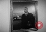 Standbild Präsident Johnson's Portrait Washington DC USA, 1967, aus Sekunde 53 historischem Filmmaterial Videoclip 65675043336