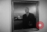 Standbild Präsident Johnson's Portrait Washington DC USA, 1967, aus Sekunde 54 historischem Filmmaterial Videoclip 65675043336