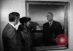 Standbild Präsident Johnson's Portrait Washington DC USA, 1967, aus Sekunde 58 historischem Filmmaterial Videoclip 65675043336