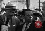 Image travailleurs grève du chantier naval de fin Camden New Jersey USA, 1935, de la seconde 15 séquences d'archives historiques vidéo 65675043348
