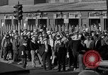 Image travailleurs grève du chantier naval de fin Camden New Jersey USA, 1935, de la seconde 29 séquences d'archives historiques vidéo 65675043348