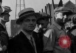 Image travailleurs grève du chantier naval de fin Camden New Jersey USA, 1935, de la seconde 35 séquences d'archives historiques vidéo 65675043348