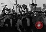 Image travailleurs grève du chantier naval de fin Camden New Jersey USA, 1935, de la seconde 46 séquences d'archives historiques vidéo 65675043348