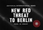 Immagine di La ricostruzione e la prosperità a Berlino ovest mentre Berlino est struggl Berlino Germania, 1958, secondo 4 filmato di repertorio 65675043357