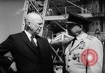 Standbild Präsident Dwight D Eisenhower Cape Canaveral Florida USA, 1960, aus Sekunde 33 historischem Filmmaterial Videoclip 65675043364
