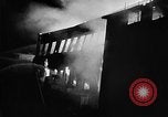 Image of Rug factory on fire Los Angeles California USA, 1955, second 34 stock footage video 65675043377