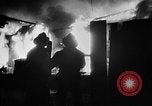 Image of Rug factory on fire Los Angeles California USA, 1955, second 41 stock footage video 65675043377