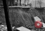 Image of Landslide Nicolet Quebec, 1955, second 48 stock footage video 65675043378