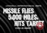 Image of Supersonic Missile Florida United States USA, 1957, second 18 stock footage video 65675043384