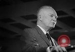 Standbild Präsident Dwight D Eisenhower Germantown Maryland USA, 1957, aus Sekunde 26 historischem Filmmaterial Videoclip 65675043385