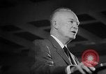Standbild Präsident Dwight D Eisenhower Germantown Maryland USA, 1957, aus Sekunde 27 historischem Filmmaterial Videoclip 65675043385