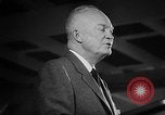 Standbild Präsident Dwight D Eisenhower Germantown Maryland USA, 1957, aus Sekunde 28 historischem Filmmaterial Videoclip 65675043385