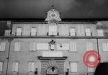 Standbild Papst Pius XII Castel Gandolfo Italien, 1957, aus Sekunde 5 historischem Filmmaterial Videoclip 65675043387