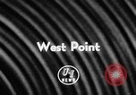 Image of Football match West Point New York USA, 1957, second 3 stock footage video 65675043392