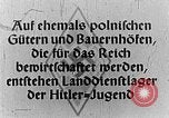 Image of Hitler Youth Poland, 1940, second 5 stock footage video 65675043394