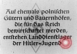 Image of Hitler Youth Poland, 1940, second 10 stock footage video 65675043394