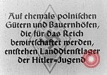 Image of Hitler Youth Poland, 1940, second 11 stock footage video 65675043394