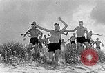 Image of Hitler Youth at beach Poland, 1940, second 3 stock footage video 65675043398