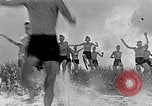 Image of Hitler Youth at beach Poland, 1940, second 4 stock footage video 65675043398