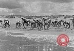 Image of Hitler Youth at beach Poland, 1940, second 9 stock footage video 65675043398