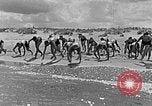 Image of Hitler Youth at beach Poland, 1940, second 10 stock footage video 65675043398