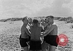 Image of Hitler Youth at beach Poland, 1940, second 16 stock footage video 65675043398