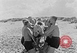 Image of Hitler Youth at beach Poland, 1940, second 17 stock footage video 65675043398