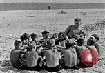 Image of Hitler Youth at beach Poland, 1940, second 28 stock footage video 65675043398