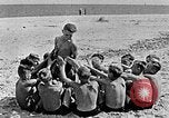 Image of Hitler Youth at beach Poland, 1940, second 29 stock footage video 65675043398