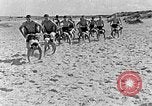 Image of Hitler Youth at beach Poland, 1940, second 41 stock footage video 65675043398