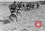 Image of Hitler Youth at beach Poland, 1940, second 42 stock footage video 65675043398
